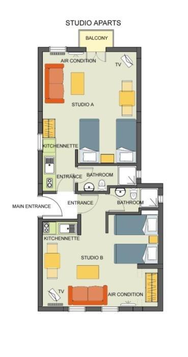 Emelce Apart Bodrum Exterior foto