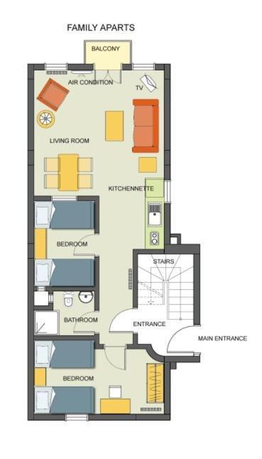 Emelce Apart Bodrum Habitación foto